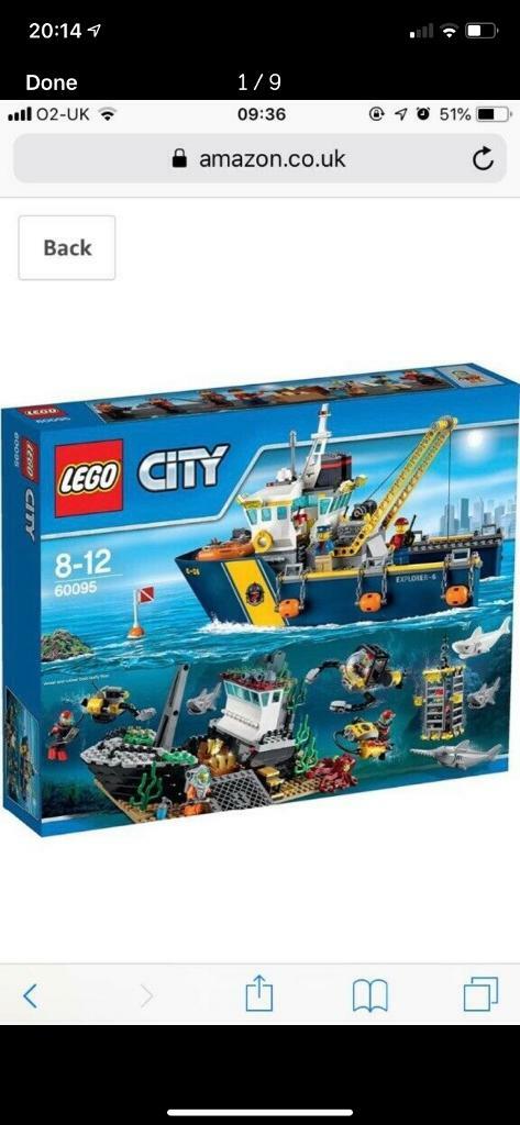lego 60095 city explorers deep sea exploration vessel